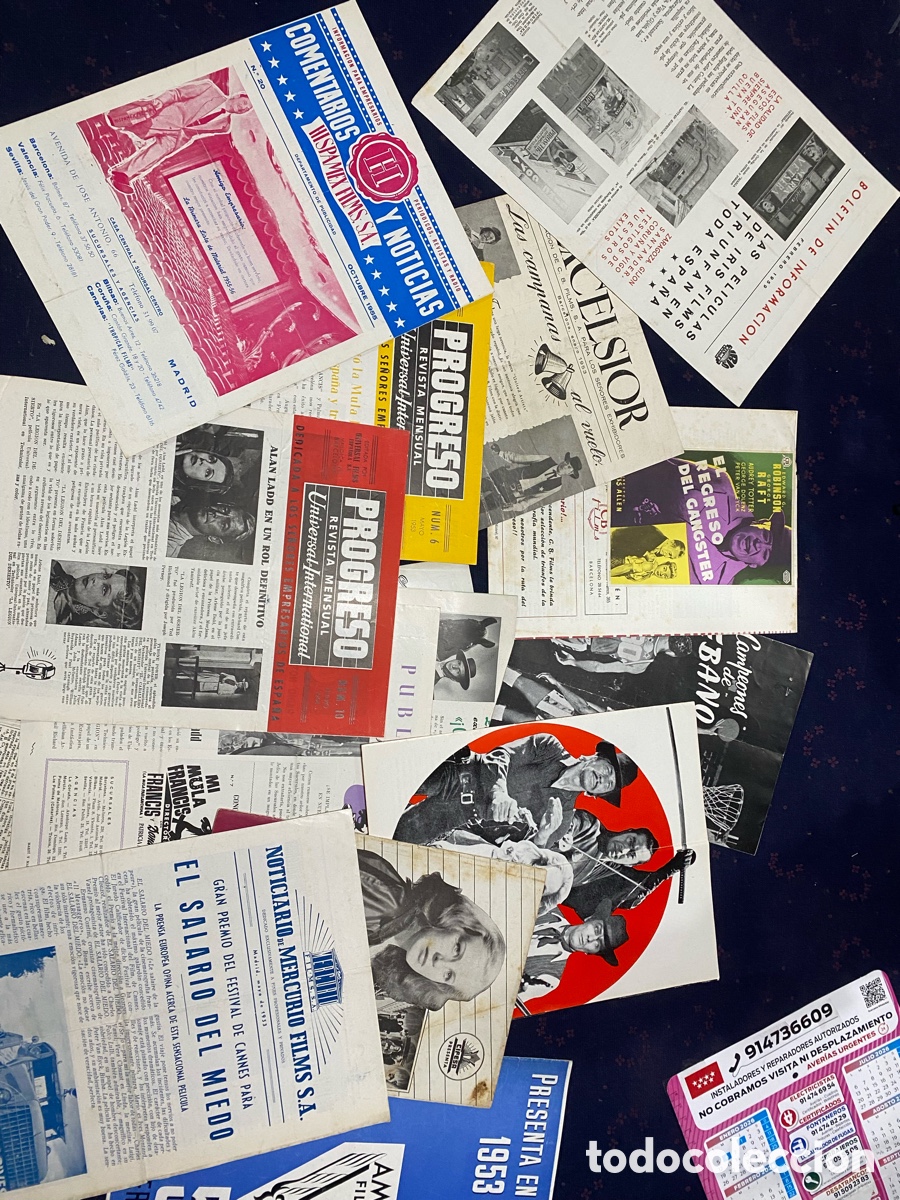 Antig&uuml;edades: Documentos Cine antiguos