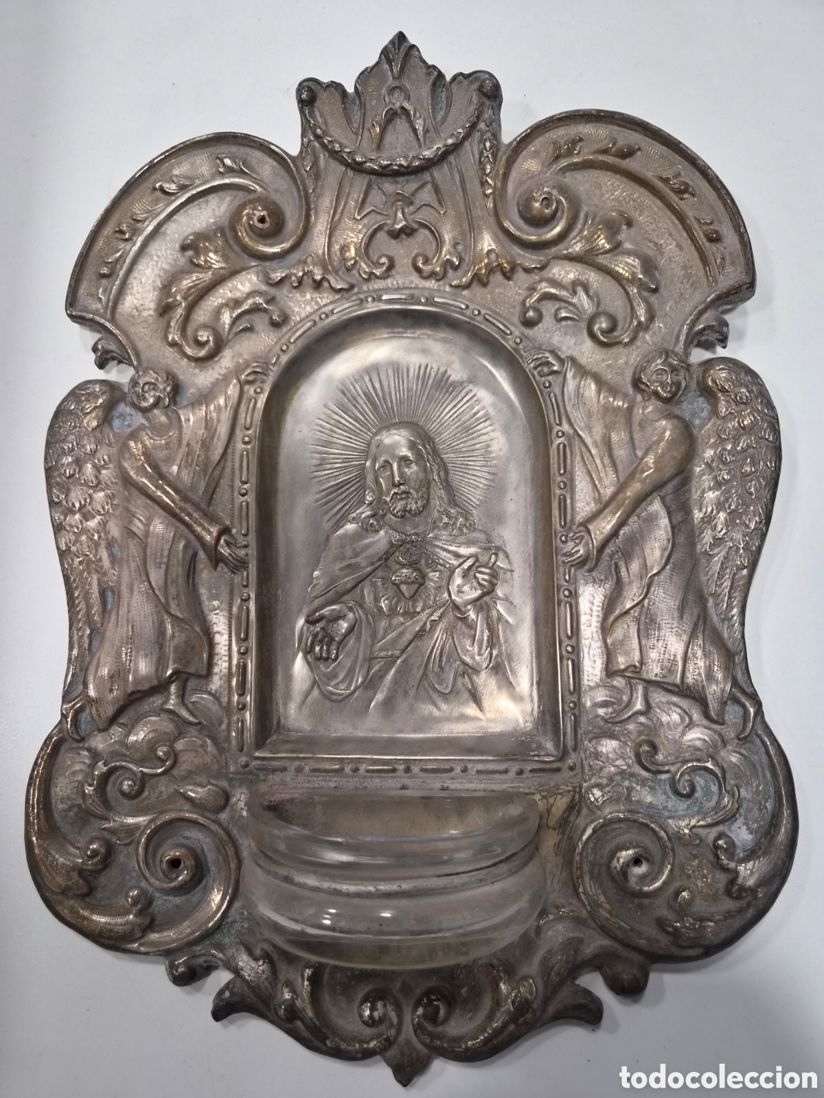 Antig&uuml;edades: Benditera Sagrado coraz&oacute;n