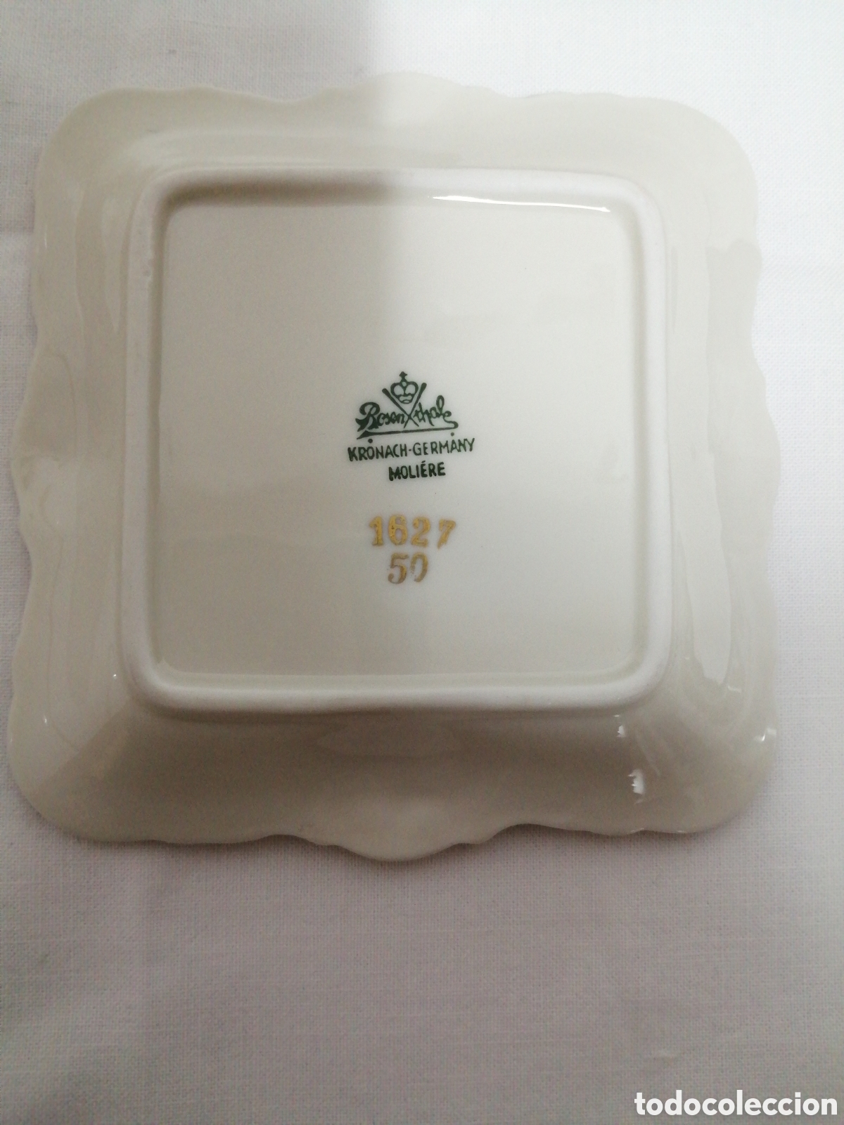Antig&uuml;edades: Platillo de porcelana Rosenthal. - Foto 2