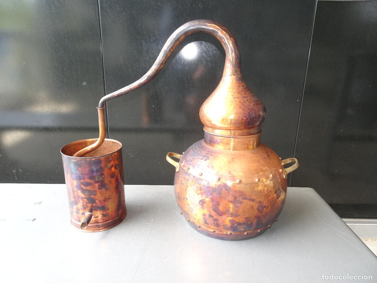 Antig&uuml;edades: Alambique Cobre Tradicional 20L
