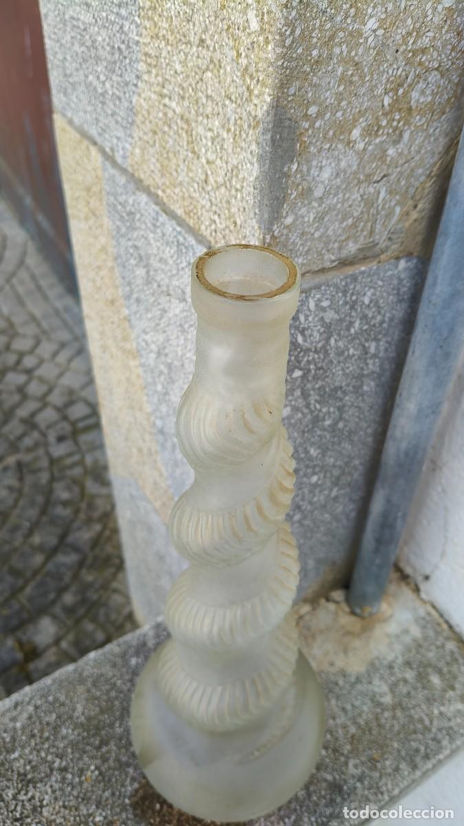 Antig&uuml;edades: Vase p&acirc;te de verre souffl&eacute; 1960