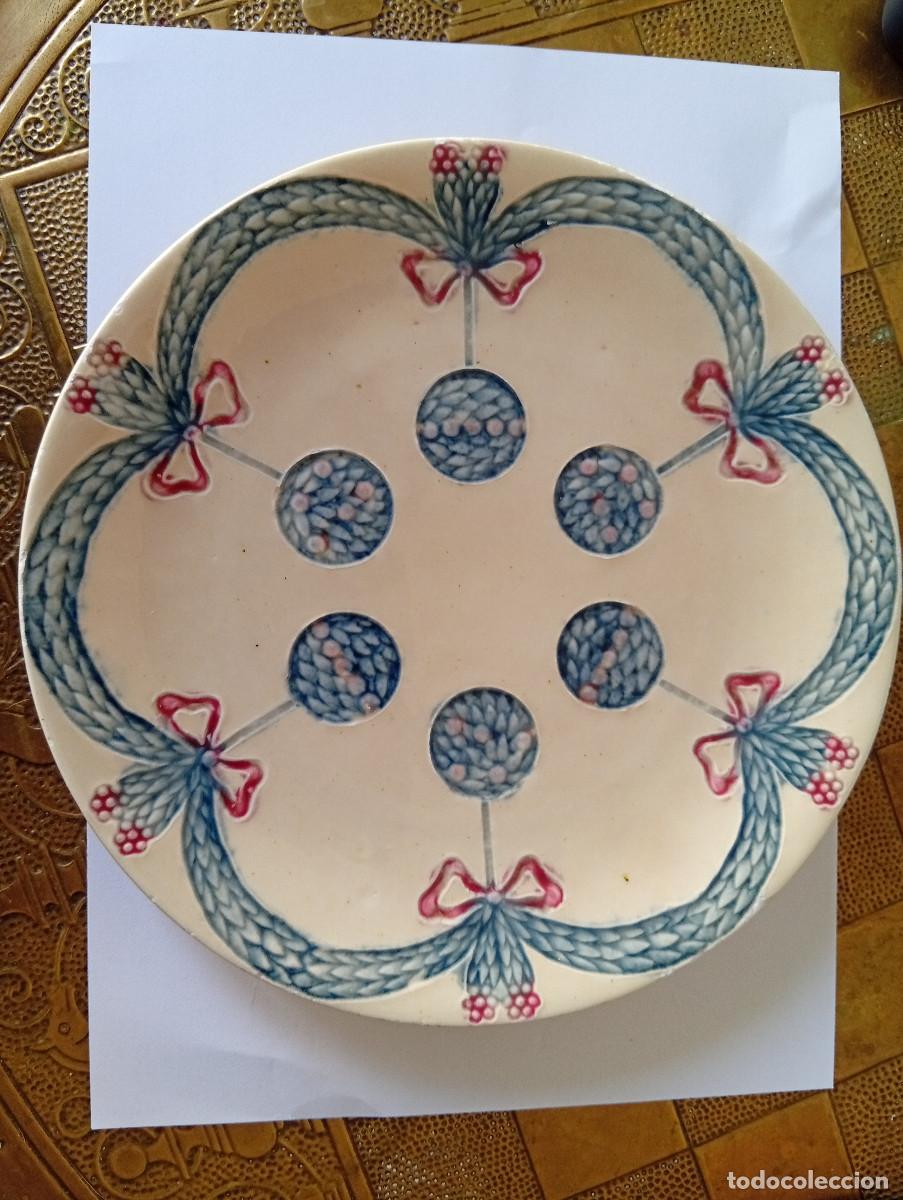 Antig&uuml;edades: Plato antiguo de Villeroy & Boch