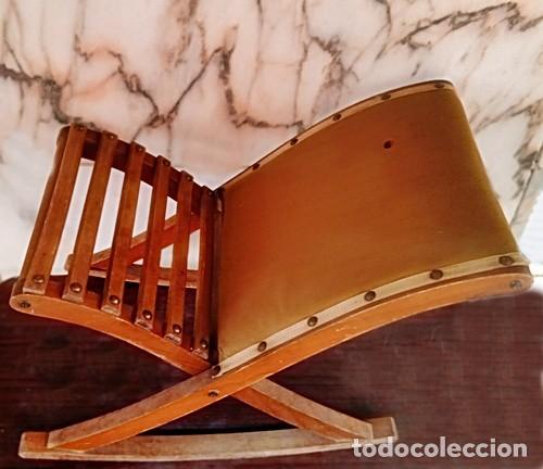 Antig&uuml;edades: Reposapi&eacute;s, balanc&iacute;n, escabel - Foto 2