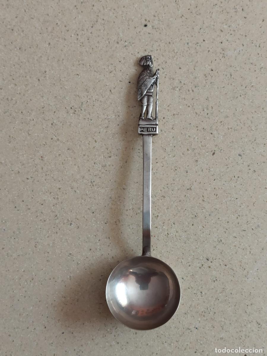 Antig&uuml;edades: Cuchara Plata 925 Per&uacute;