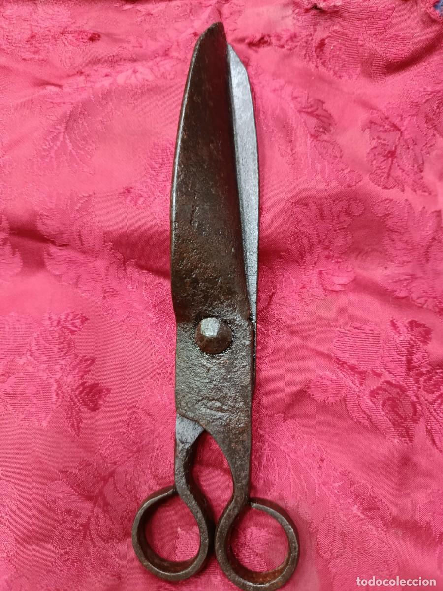 Antig&uuml;edades: Tijeras de cortar crines de caballo.Principios del siglo XX