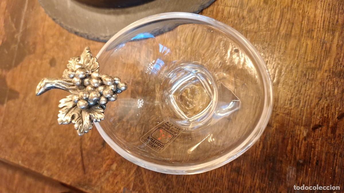 Antig&uuml;edades: Cuenco de Cristal Italiano Creazioni Artistiche