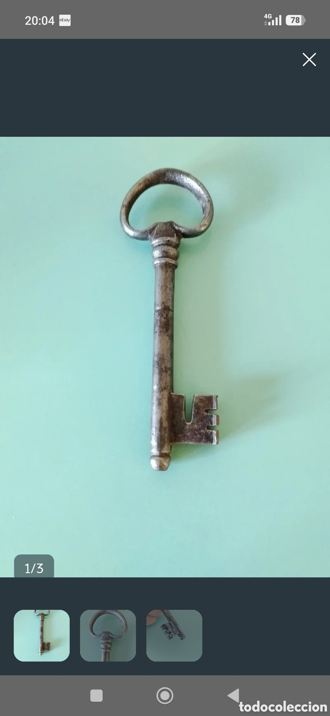 Antig&uuml;edades: Chiave antica epoca700