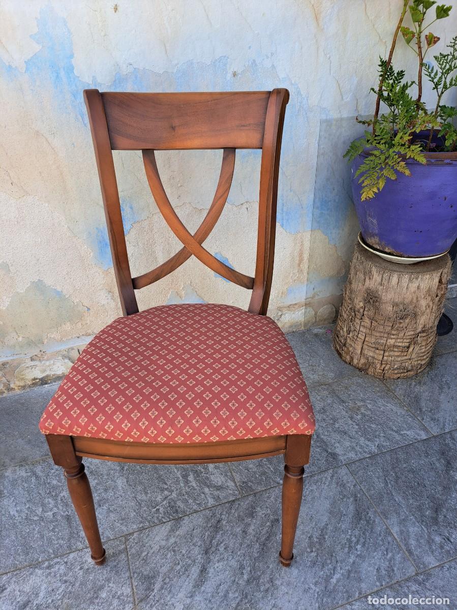 Antig&uuml;edades: Elegante silla de cerezo Art Nouveau, Franco Monzio Compagnoni Luxury