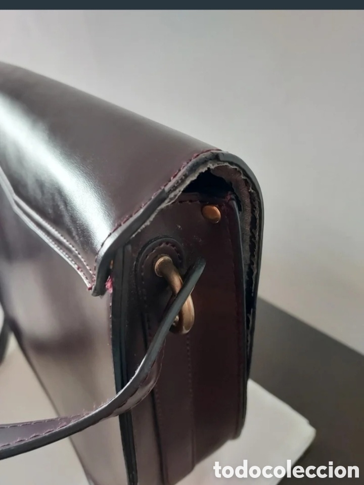 Antig&uuml;edades: Bolso Mango Touch Marr&oacute;n - Foto 7