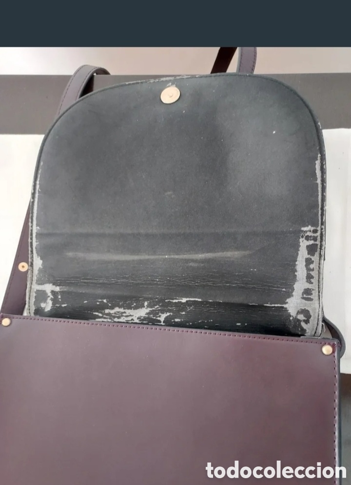 Antig&uuml;edades: Bolso Mango Touch Marr&oacute;n - Foto 8