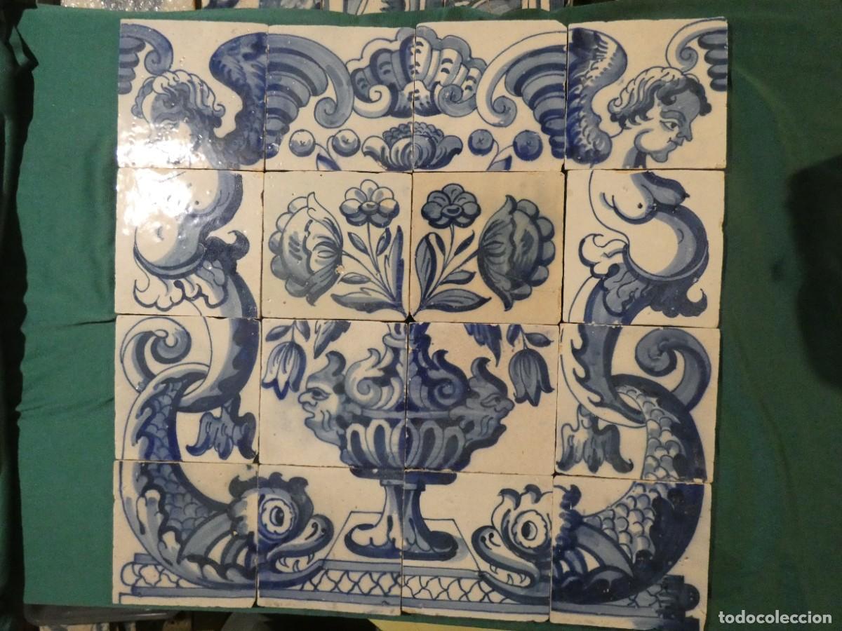 Antig&uuml;edades: Azulejo, Azulejos Portugal siglo 18/19