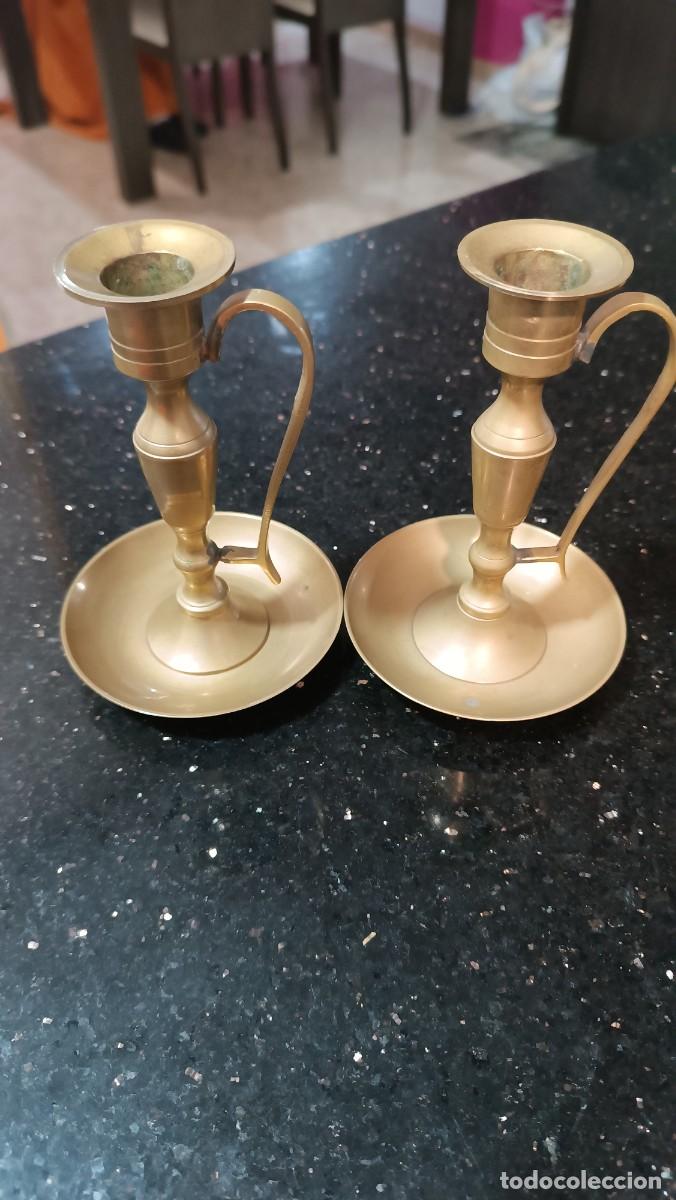 Antig&uuml;edades: Portavelas o candelabros - Foto 2