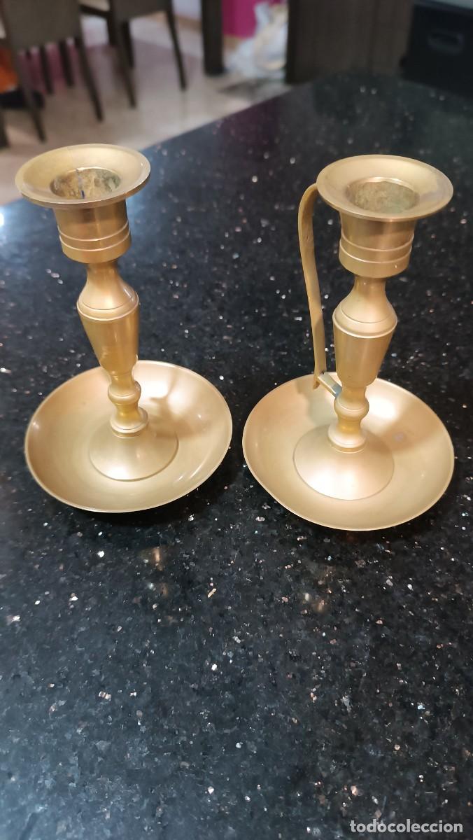Antig&uuml;edades: Portavelas o candelabros - Foto 3