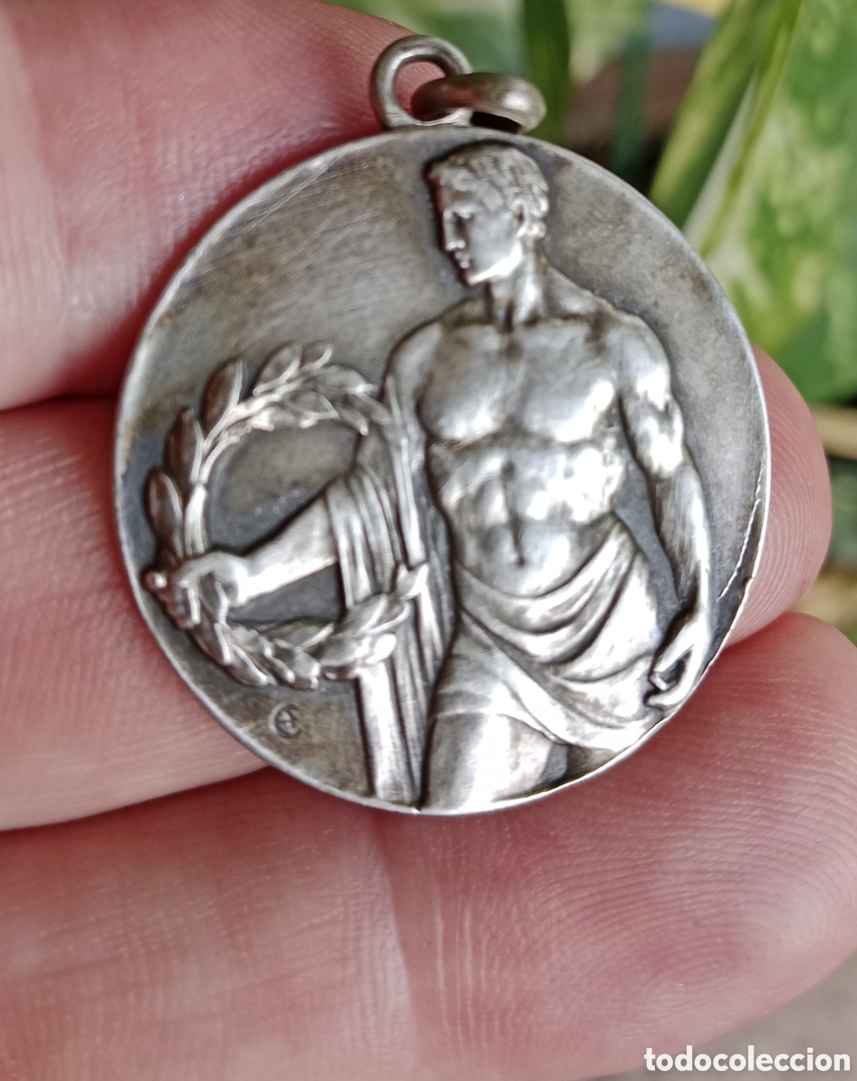 Antig&uuml;edades: MEDALLA ANTIGUA. PLATA 800