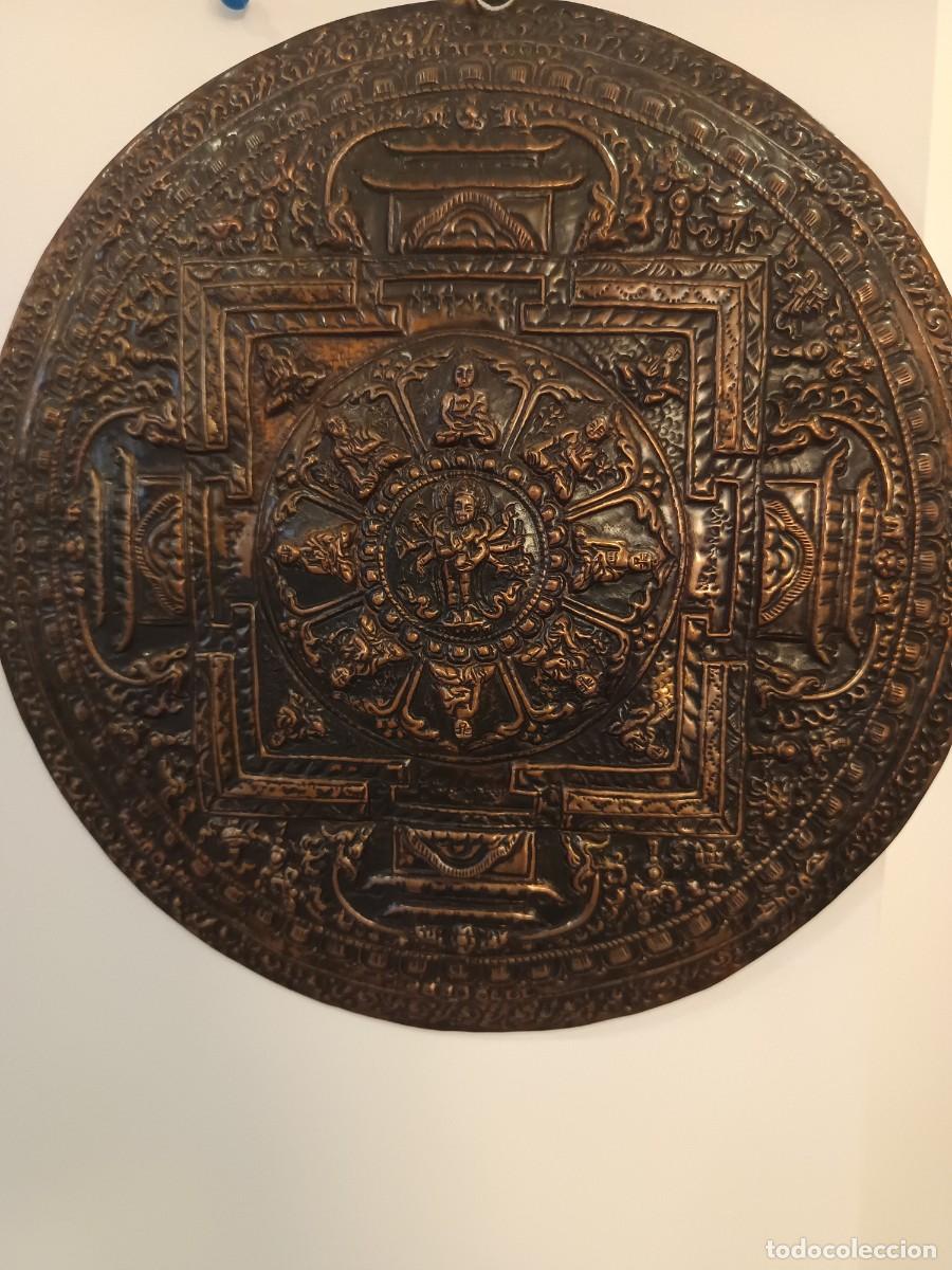 Antiquit&eacute;s: mandala tibetano hecho a mano