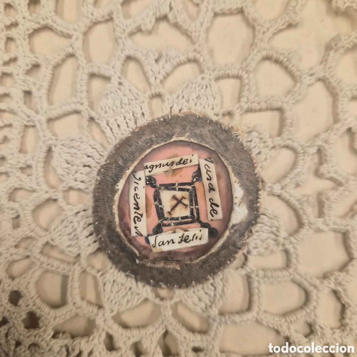 Antig&uuml;edades: Reliquia San F&eacute;lix con relicario