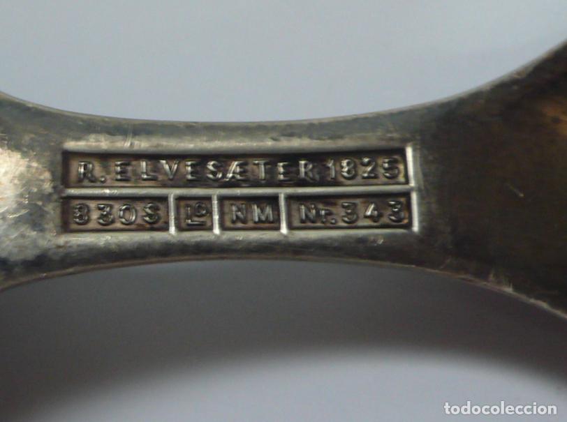 Antig&uuml;edades: Cuchara de plata esterlina - Foto 3