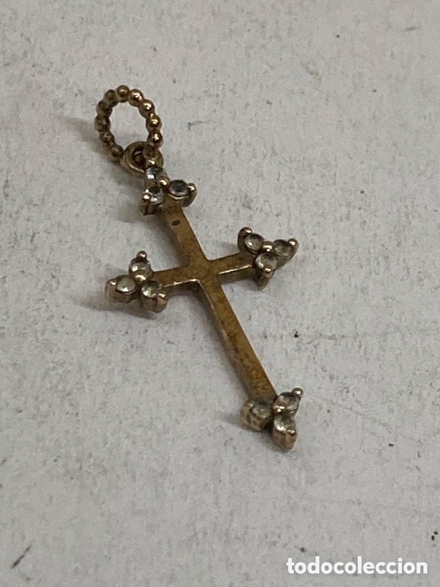 Antig&uuml;edades: Cruz de plata religiosa C577