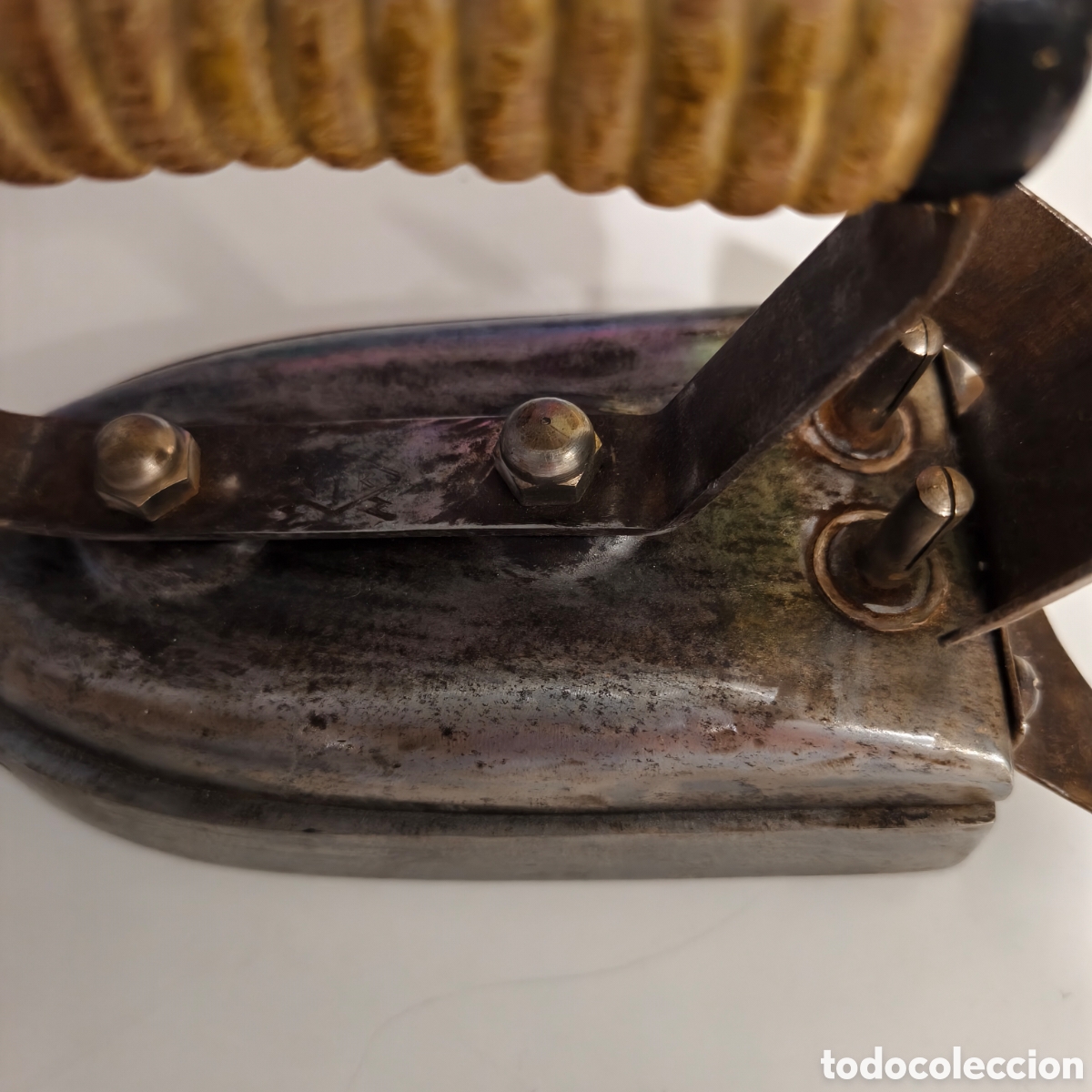 Antig&uuml;edades: Plancha antigua vintage - Foto 7