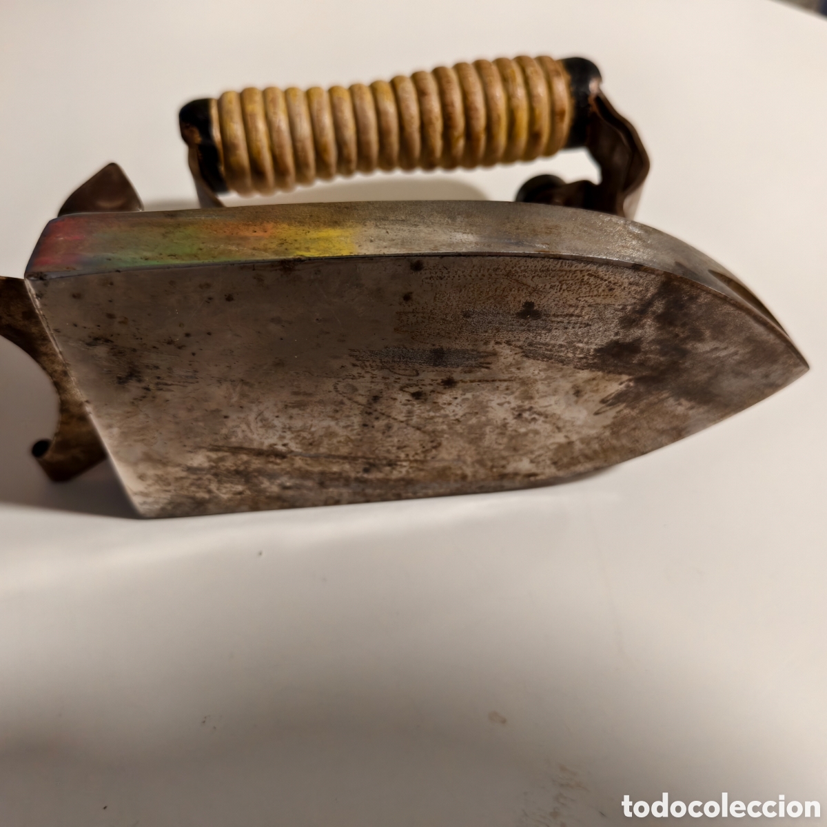 Antig&uuml;edades: Plancha antigua vintage - Foto 8