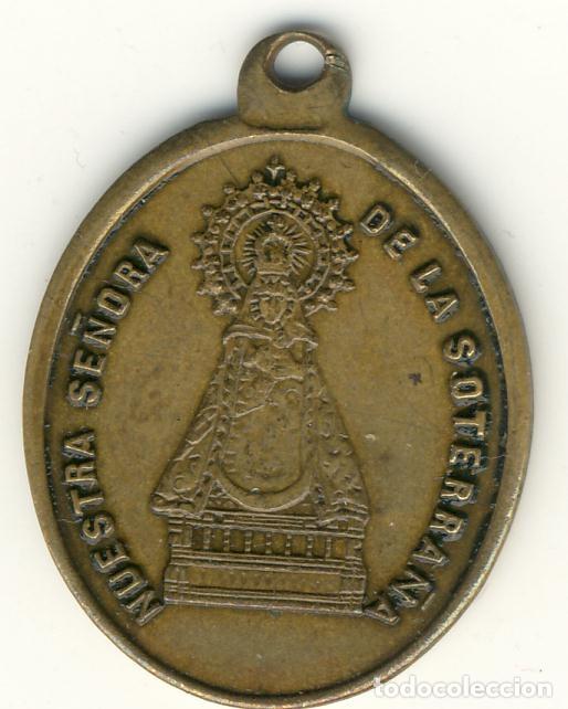 Antig&uuml;edades: MEDALLA DE NUESTRA SE&Ntilde;ORA DE LA SOTERRA&Ntilde;A - PARROQUIA DE SAN MIGUEL (OLMEDO)