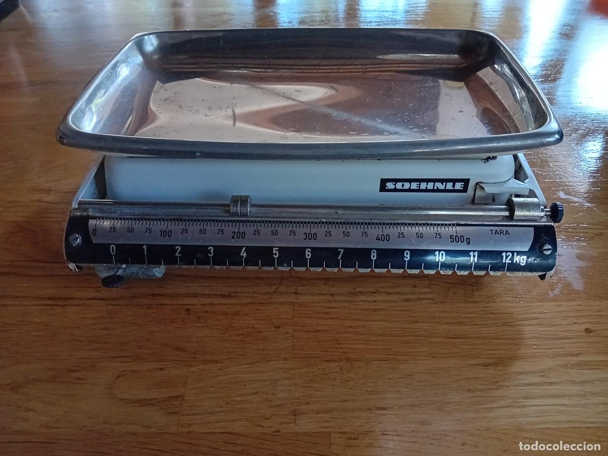 Antig&uuml;edades: BASCULA DE COCINA ANTIGUA