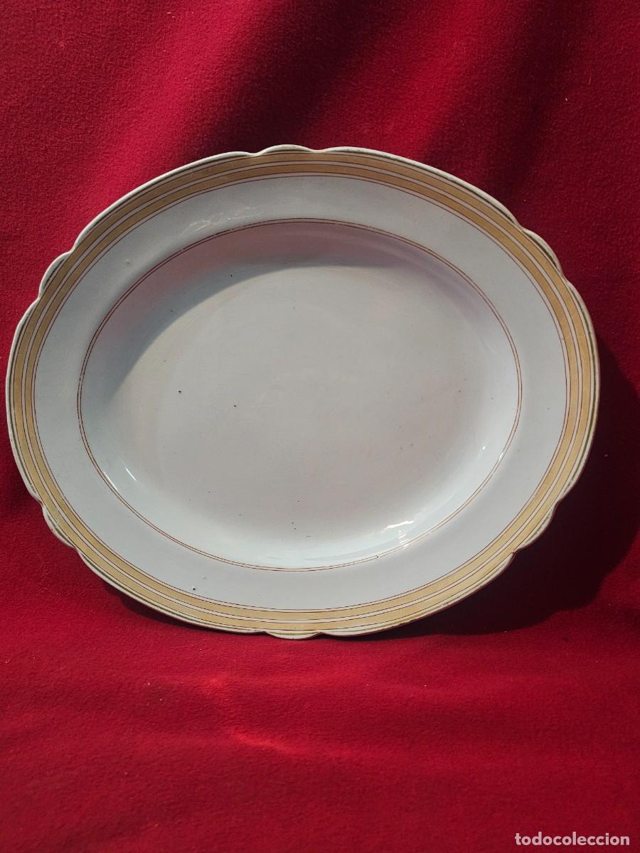 Antig&uuml;edades: ANTIGUA FUENTE O CENTRO DE MESA PICKMAN .MEDALLA EXPOSICIONES LONDRES 1862