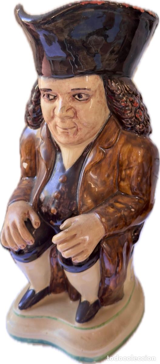 Antig&uuml;edades: Jarra Toby &ldquo;Mambr&uacute;&rdquo; &ndash; Sargadelos (reproducci&oacute;n, siglo XX)