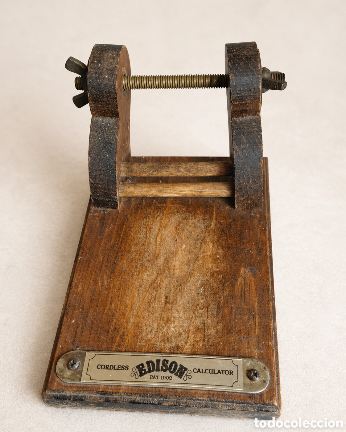 Antig&uuml;edades: Bloc de Notas Edison Vintage