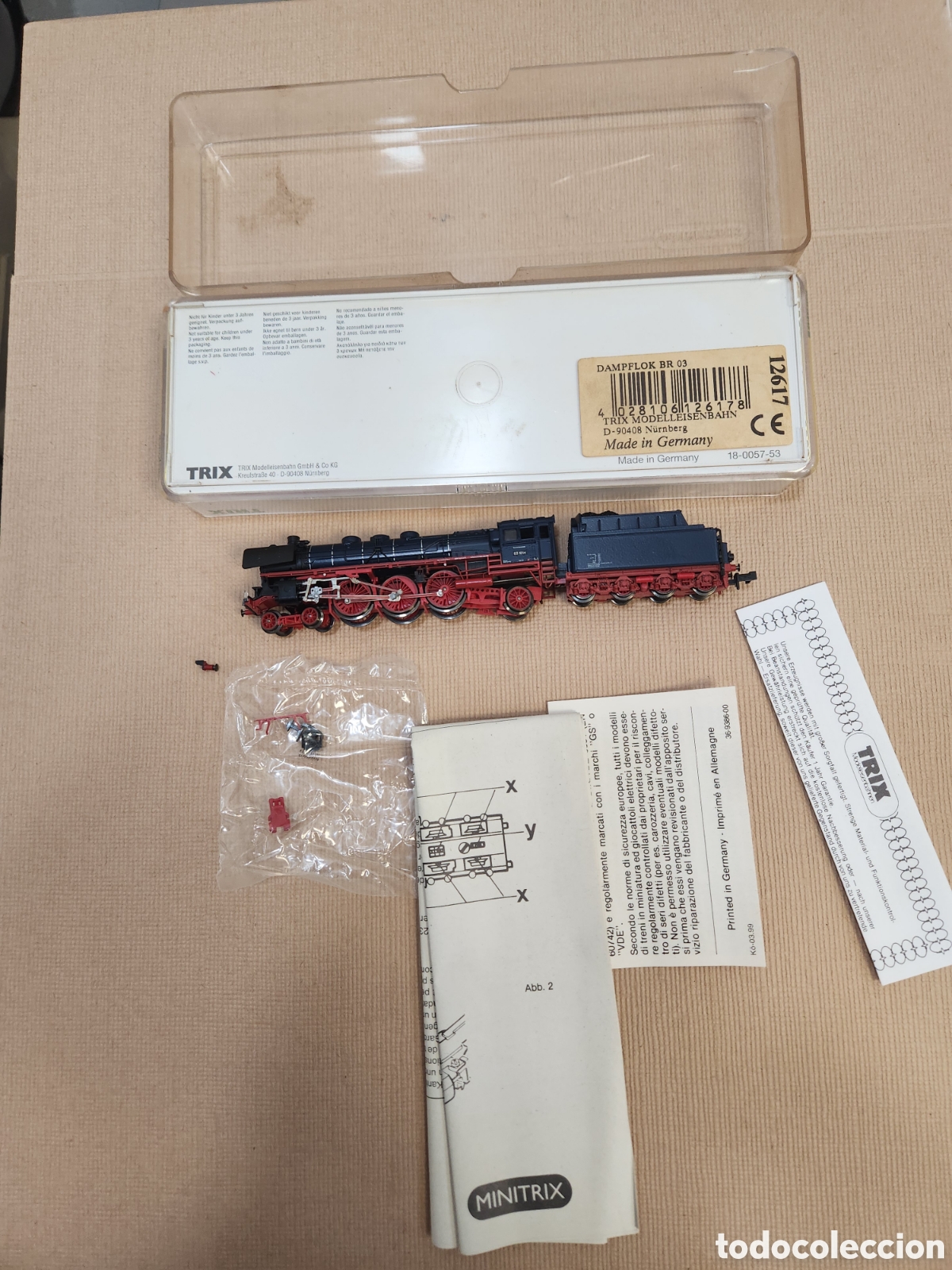 Antig&uuml;edades: Locomotora Trix Minitrix BR 03
