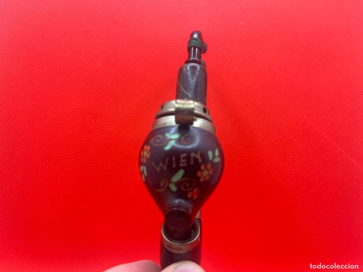 Antig&uuml;edades: Pipa de Cazador Austr&iacute;aca - Bruyere Garantie - Viena - Madera de Brezo