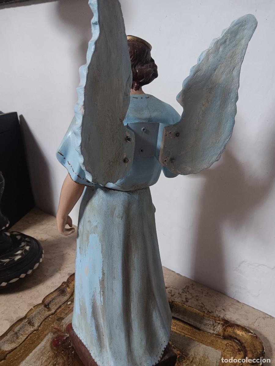 Antig&uuml;edades: Escultura de &aacute;ngel.. - Foto 3