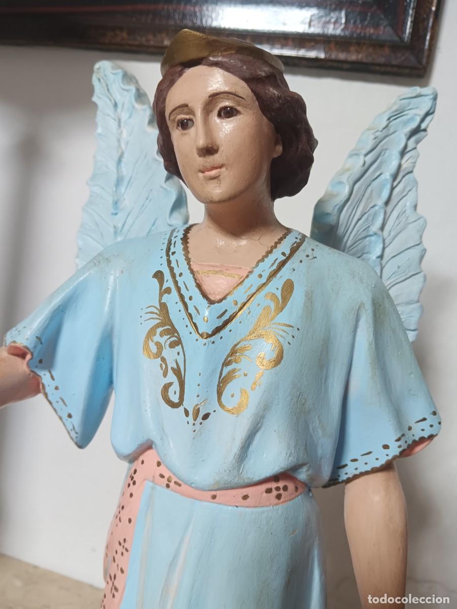 Antig&uuml;edades: Escultura de &aacute;ngel.. - Foto 4