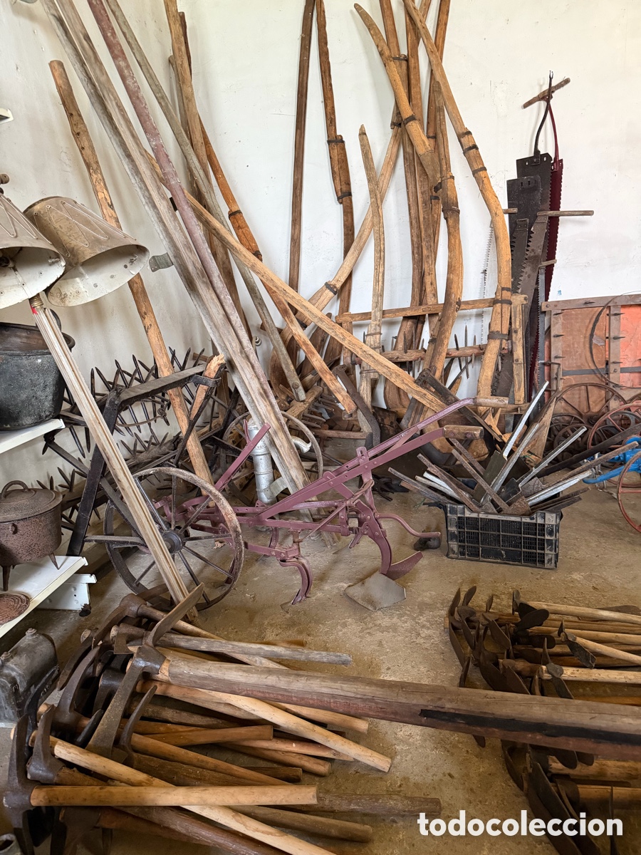 Antig&uuml;edades: Lote Antig&uuml;edades R&uacute;sticas Agr&iacute;colas - Foto 7
