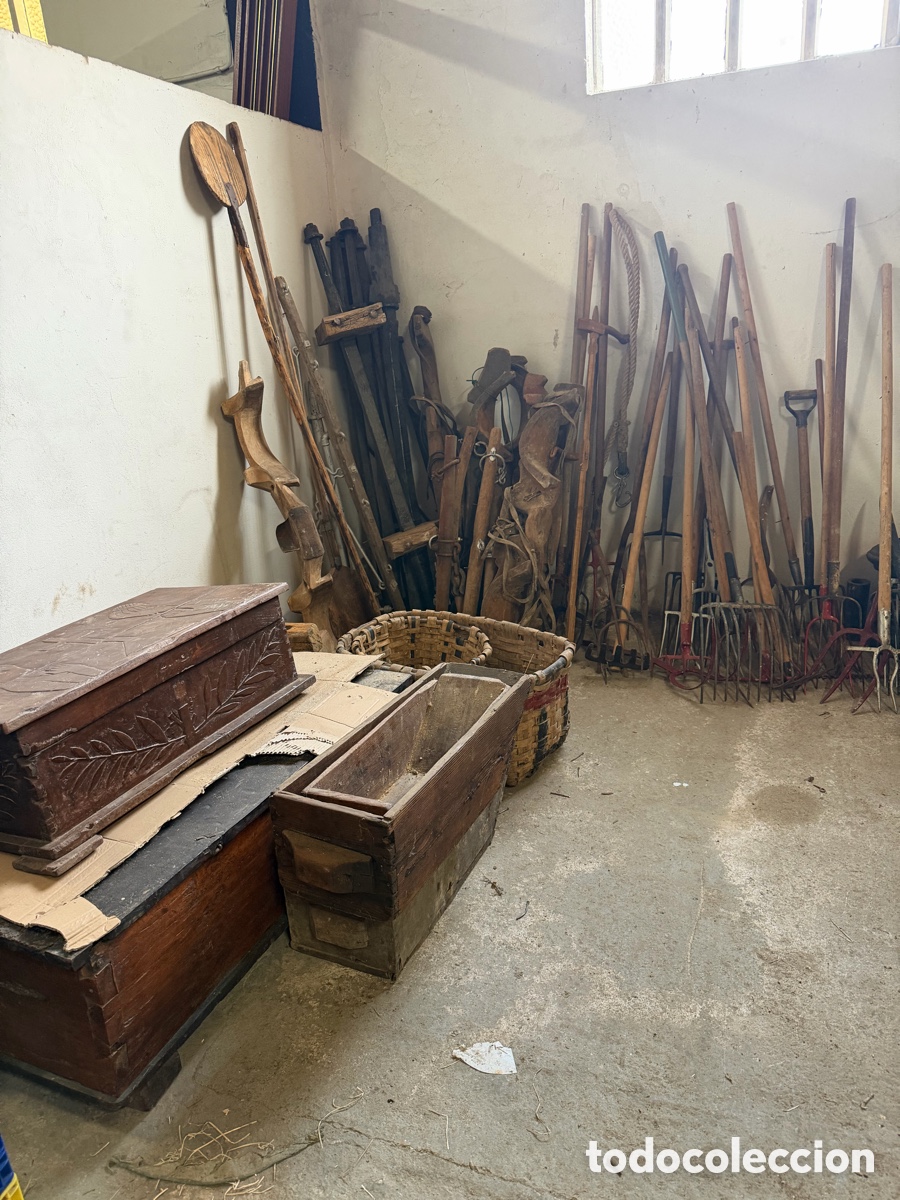 Antig&uuml;edades: Lote Antig&uuml;edades R&uacute;sticas Agr&iacute;colas - Foto 13