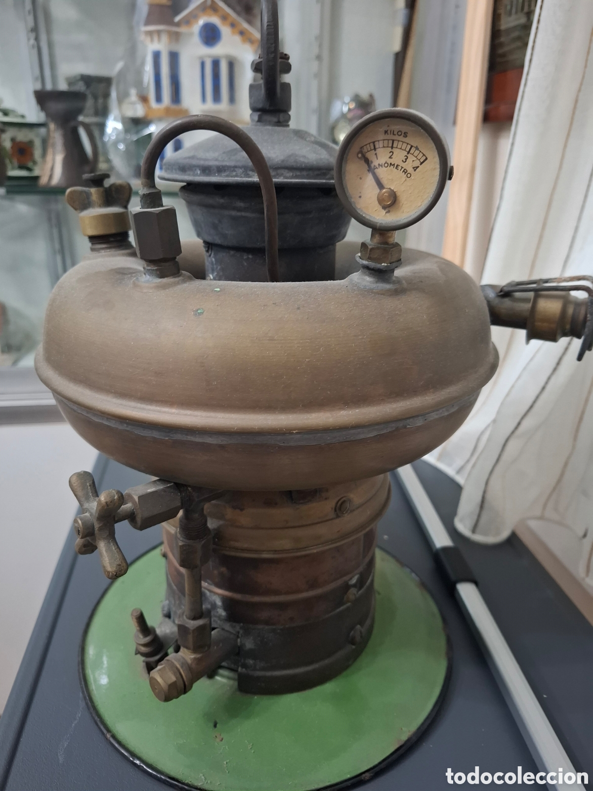 Antig&uuml;edades: Lampara suspensi&oacute;n similar Petromax