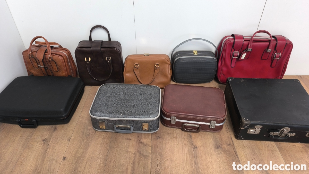 Antig&uuml;edades: MALETAS ANTIGUAS A 25 E CADA UNA