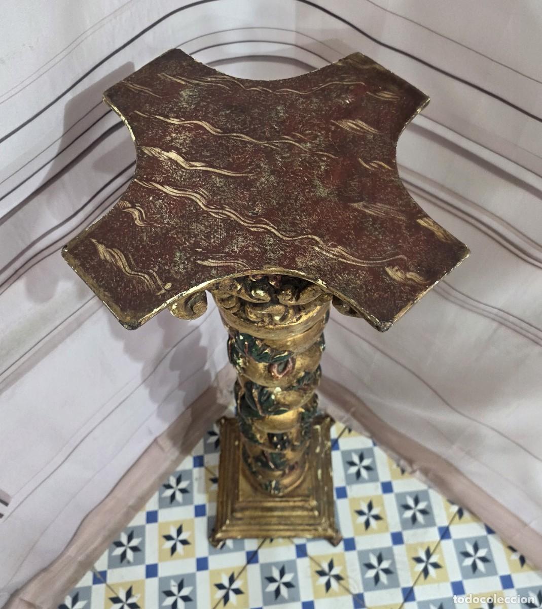 Antig&uuml;edades: Par de columnas salom&oacute;nicas de estilo barroco - Foto 9