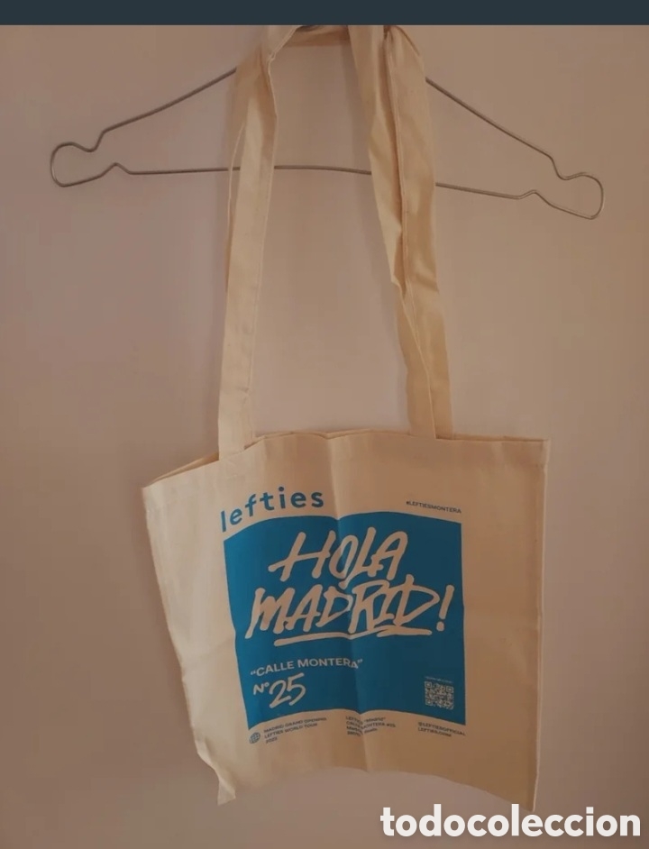 Antig&uuml;edades: Bolsa Hola Madrid Lefties - Foto 2
