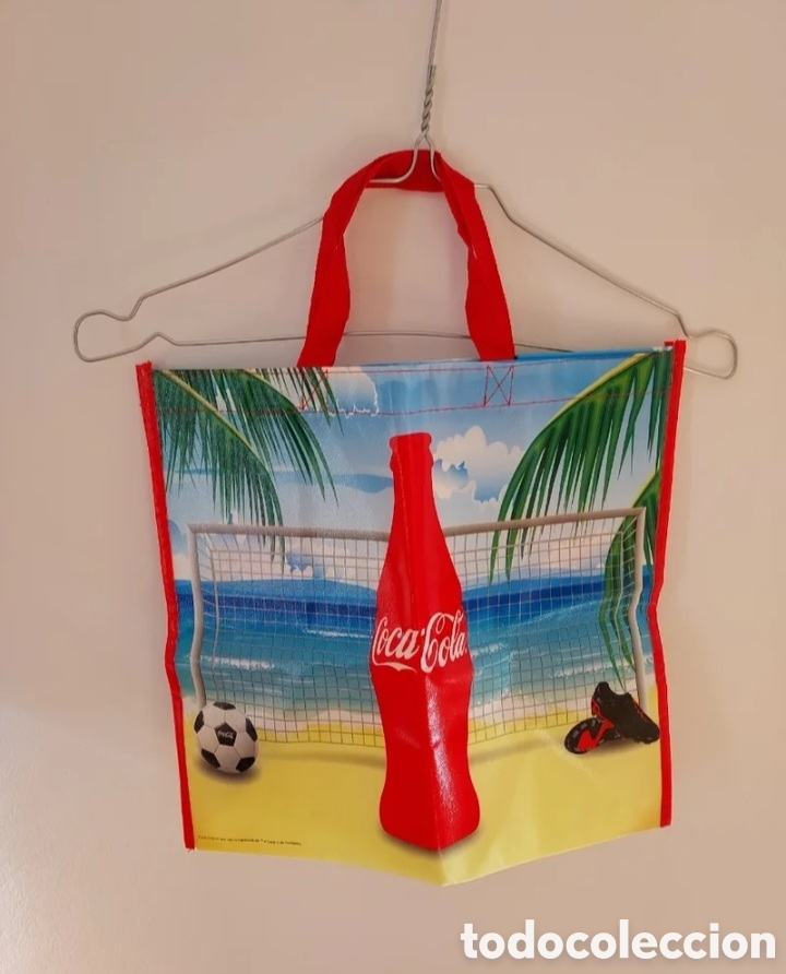 Antig&uuml;edades: Bolsa Coca Cola Pl&aacute;stico - Foto 2