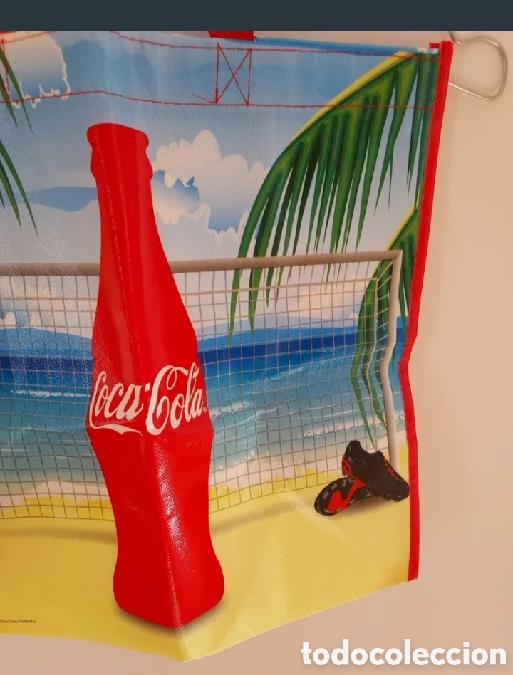 Antig&uuml;edades: Bolsa Coca Cola Pl&aacute;stico - Foto 4
