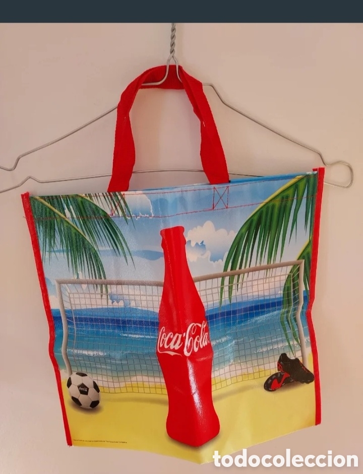 Antig&uuml;edades: Bolsa Coca Cola Pl&aacute;stico - Foto 6