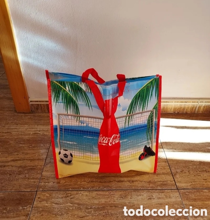 Antig&uuml;edades: Bolsa Coca Cola Pl&aacute;stico - Foto 8