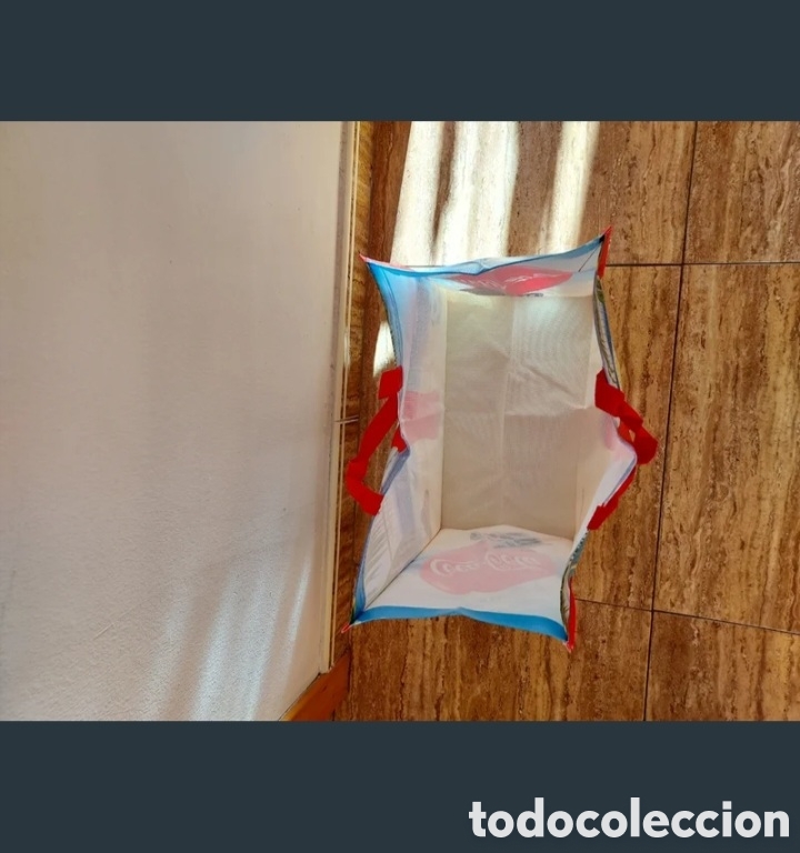 Antig&uuml;edades: Bolsa Coca Cola Pl&aacute;stico - Foto 9