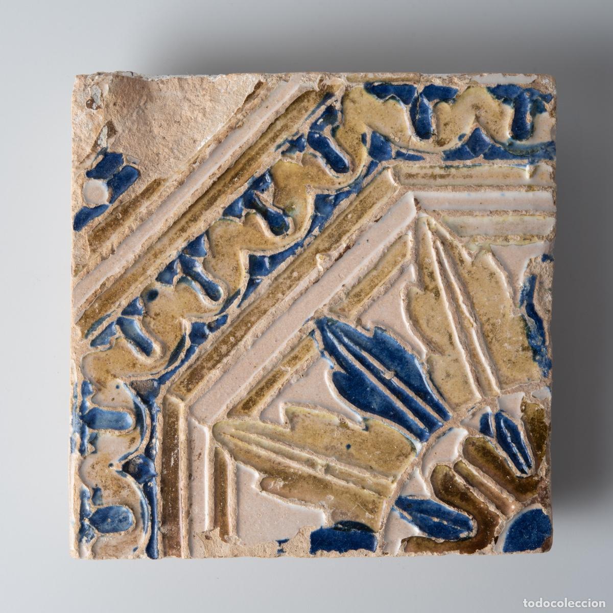 Antig&uuml;edades: Azulejo Sevilla, Espa&ntilde;a - Siglo XVI