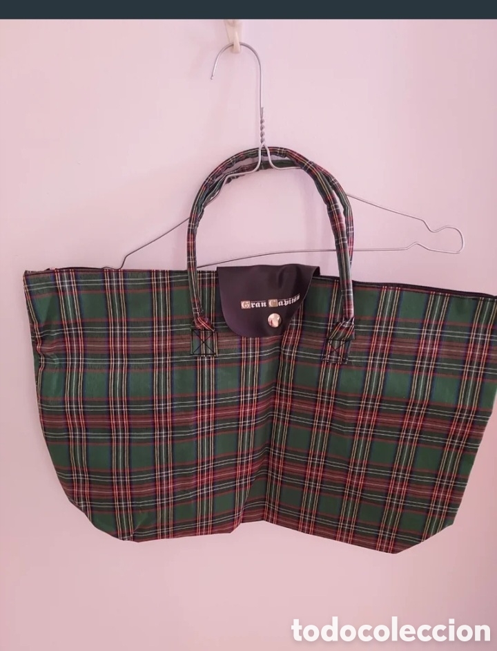 Antig&uuml;edades: Bolsa de cuadros vintage - Foto 2