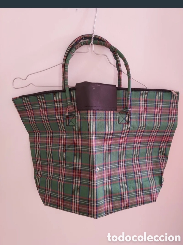 Antig&uuml;edades: Bolsa de cuadros vintage - Foto 6