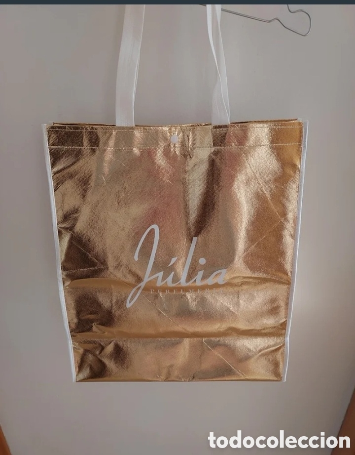 Antig&uuml;edades: Bolsa grande dorada Julia - Foto 2