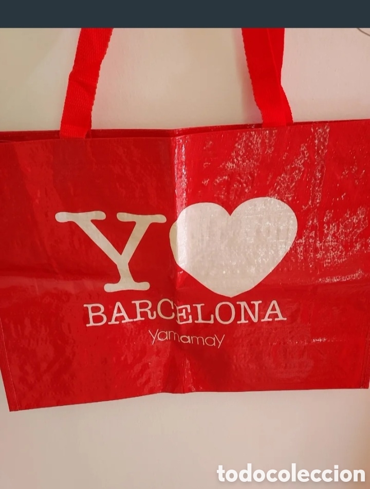 Antig&uuml;edades: Bolsa Barcelona roja - Foto 3