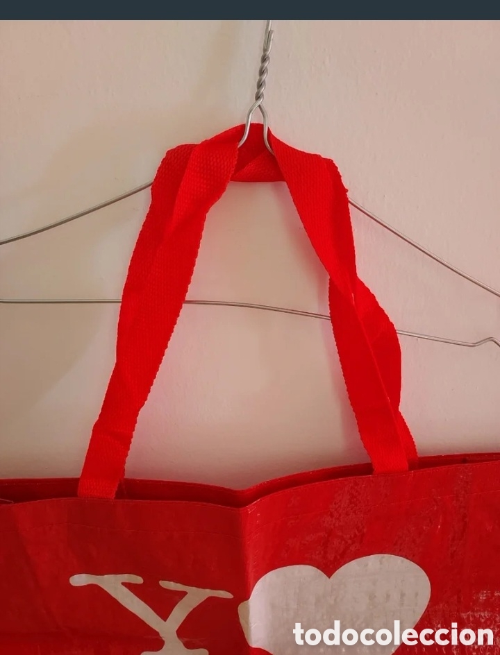 Antig&uuml;edades: Bolsa Barcelona roja - Foto 4
